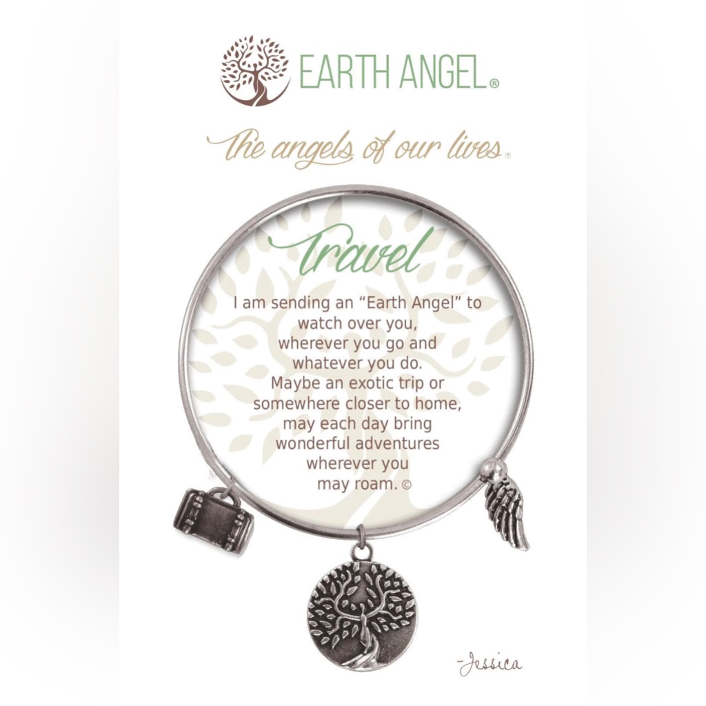 Earth Angel Travel Charm Bracelet